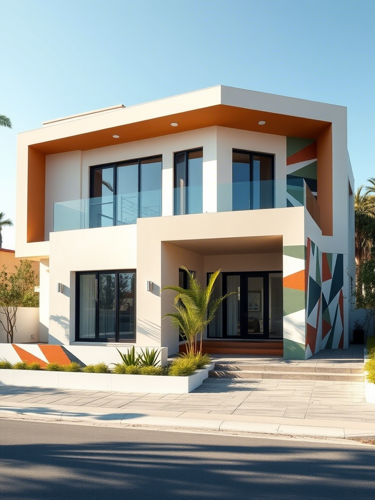 دهانات واجهات فلل خارجية الرياض