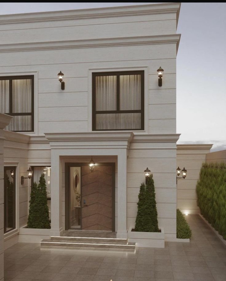 دهانات فلل خارجية الرياض : ألوان متناغمة تناسب الطابع المعماري الحديث